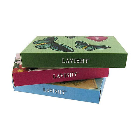 LAVISHY love birds applique vegan small/trifold wallet-55-003