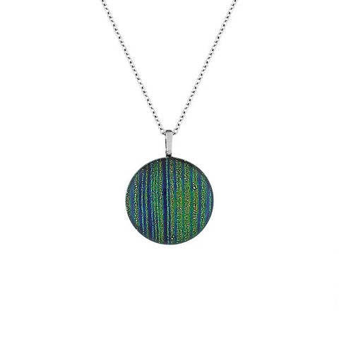 Online shopping for handmade glass pendant necklace designed and handmade by LAVISHY in Toronto Canada. It will add lovely colors to your outfit.