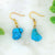 Online shopping for LAVISHY handmade turquoise nugget drop earrings. A thoughtful gift for you or your friends and family. They come with FREE LAVISHY gift box to make gift giving easy and fun!