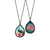 Online shopping for LAVISHY unique, beautiful & affordable vintage style reversible pendant necklace with peacock & pink peony flower print. A great gift for you or your girlfriend, wife, co-worker, friend & family. Wholesale available at www.lavishy.com with many unique & fun fashion accessories.
